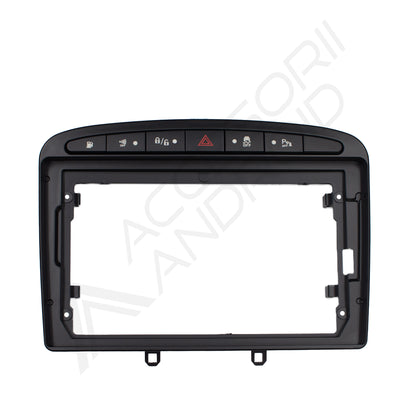 Rama adaptoare Autodrop Peugeot 308 (2008-2013) pentru Navigatii multimedia Android de 9" Inch