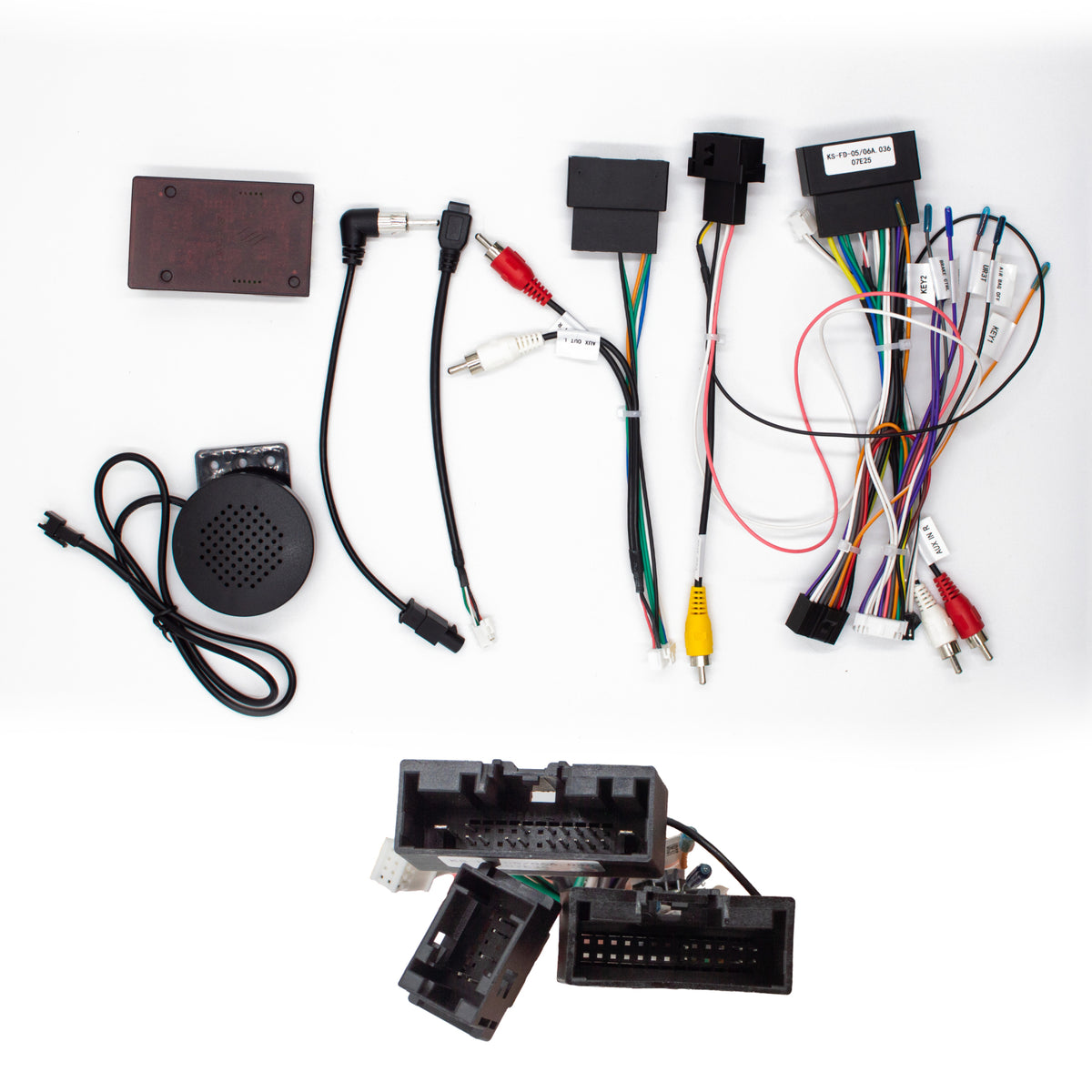 Cablaj alimentare cu CANBUS, Ford Kuga / C-Max (2011-2017), compatibil cu navigație Android 16 pini