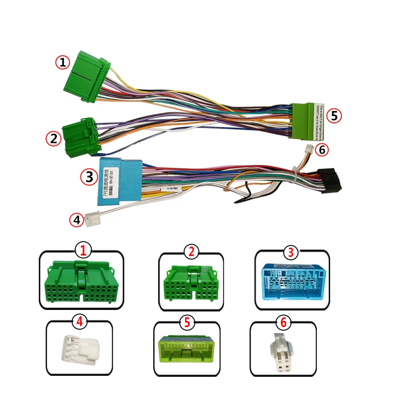 Cablaj multimedia Cablaj adaptor Autodrop Honda Accord (2004-2007) pentru Navigații multimedia Android