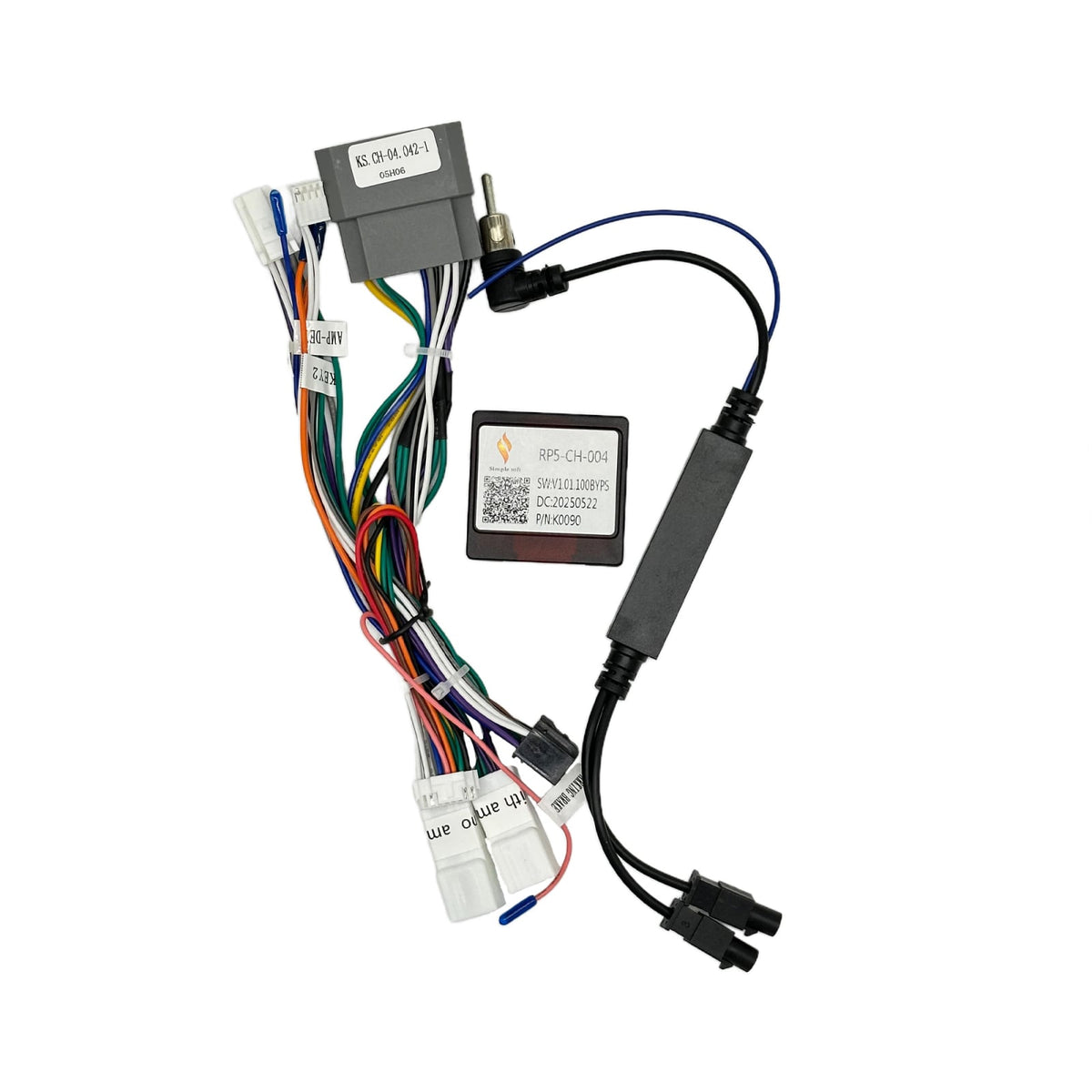 KIT Complet Rama Adaptoare + Cablaj Autodrop Jeep Compass (2010-2016) pentru Navigatie Multimedia Android 10.1 inch