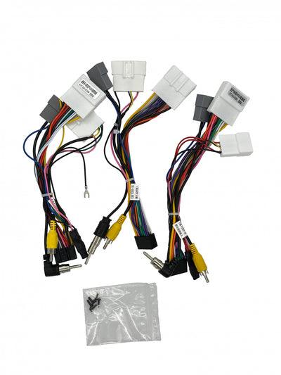 Cablaj multimedia Cablaj adaptor Autodrop Nissan Qashqai / Nissan Juke (2008-2013) cu camera spate, 360 si BOSE pentru Navigații multimedia Android