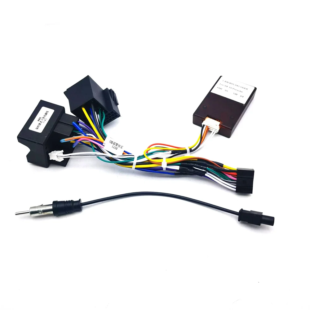 KIT Complet Rama Adaptoare + Cablaj Autodrop Porsche Cayenne (2003-2010) pentru Navigatie Multimedia Android 9 inch