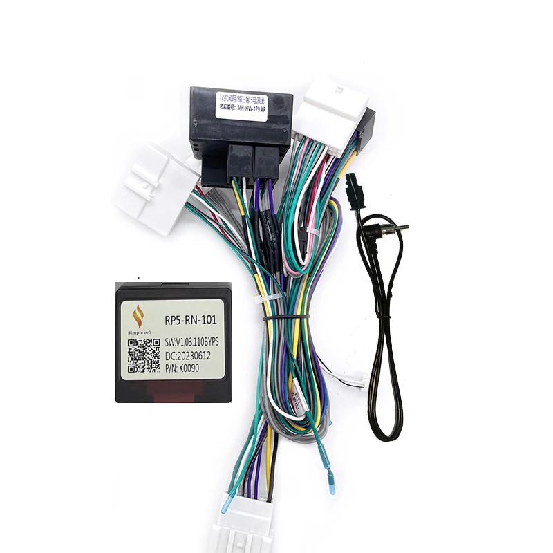 KIT Complet Rama Adaptoare + Cablaj Autodrop Renault Koleos (2009-2016) pentru Navigatie Multimedia Android 9 inch