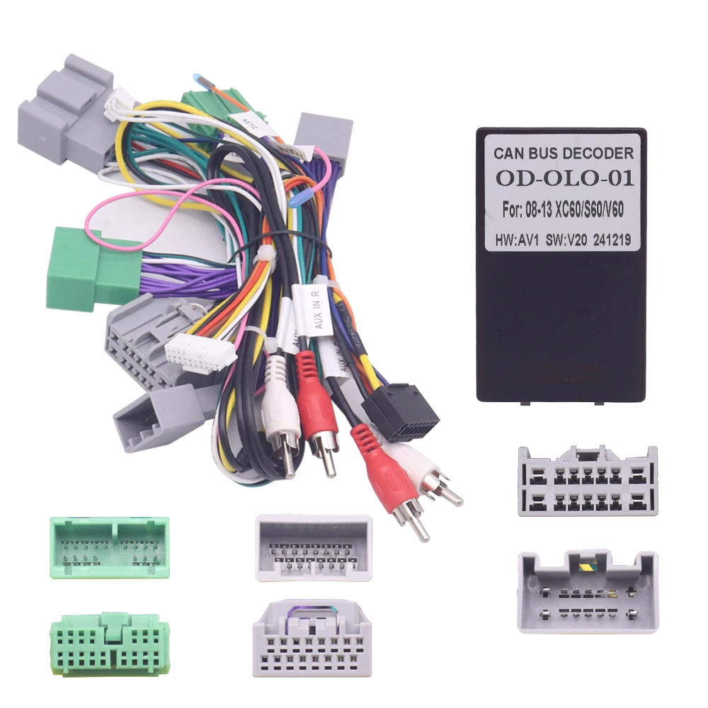 Cablaj alimentare cu CANBUS, Volvo XC60 (2008-2013), compatibil cu navigație Android 16 pini