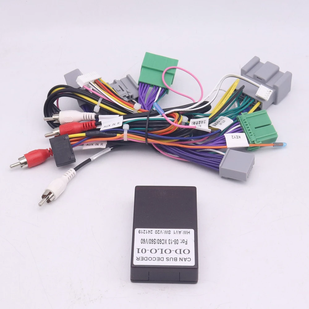 Cablaj alimentare cu CANBUS, Volvo XC60 (2008-2013), compatibil cu navigație Android 16 pini