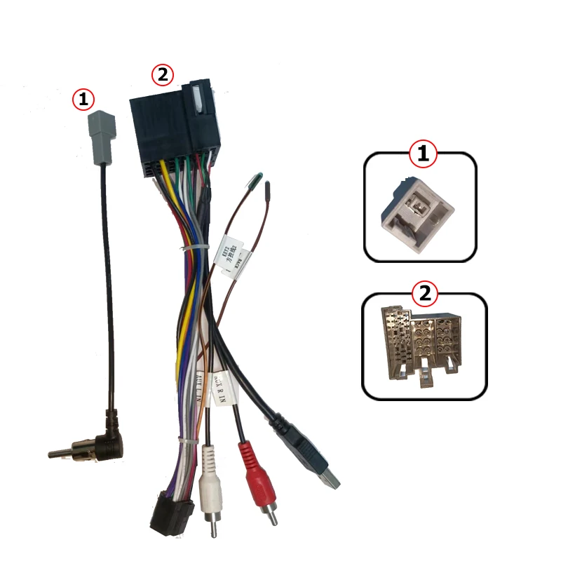 Cablaj alimentare Hyundai I20 (2012-2014), compatibil cu navigație Android 16 pini