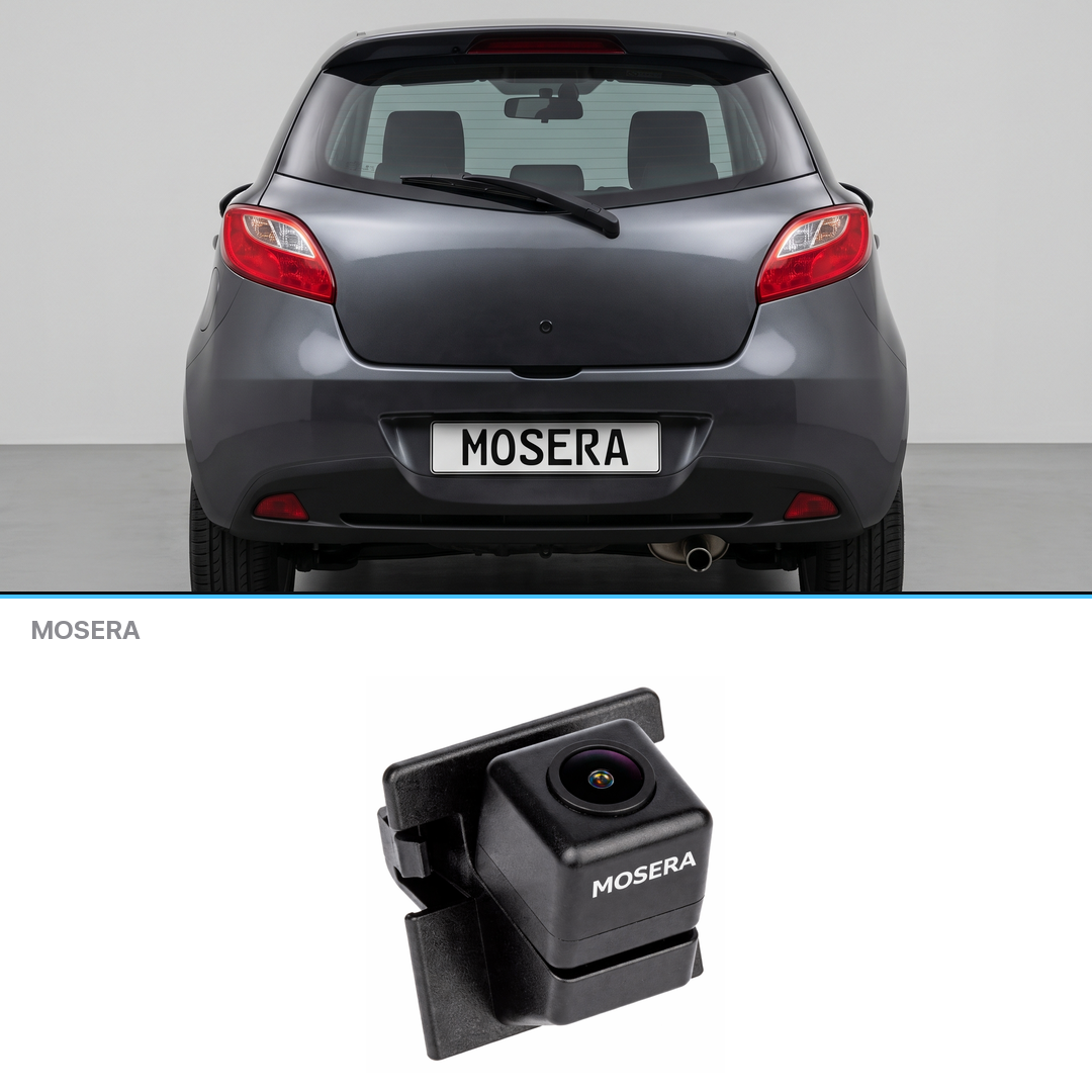 Camera Marsarier Mazda 2 hatchback - AHD 1080P / NTSC, Unghi 155 Grade, MOSERA