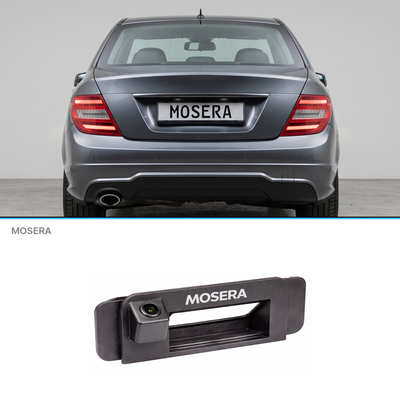 Cameră marșarier Mercedes-Benz Clasa C 2013+ în mâner AHD 1080P/NTSC MOSERA