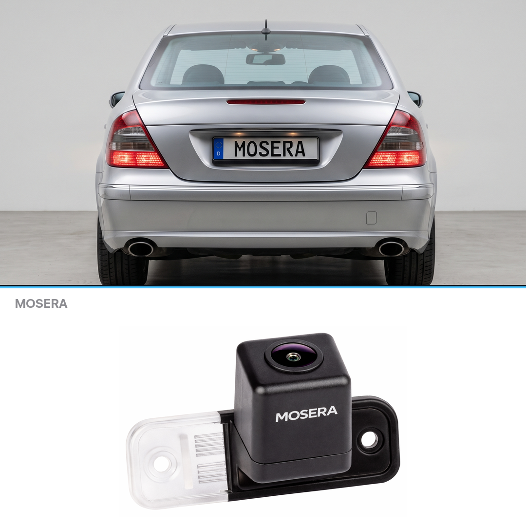 Cameră marșarier Mercedes-Benz Clasa E W211, S211 2002-2009 AHD 1080P/NTSC MOSERA