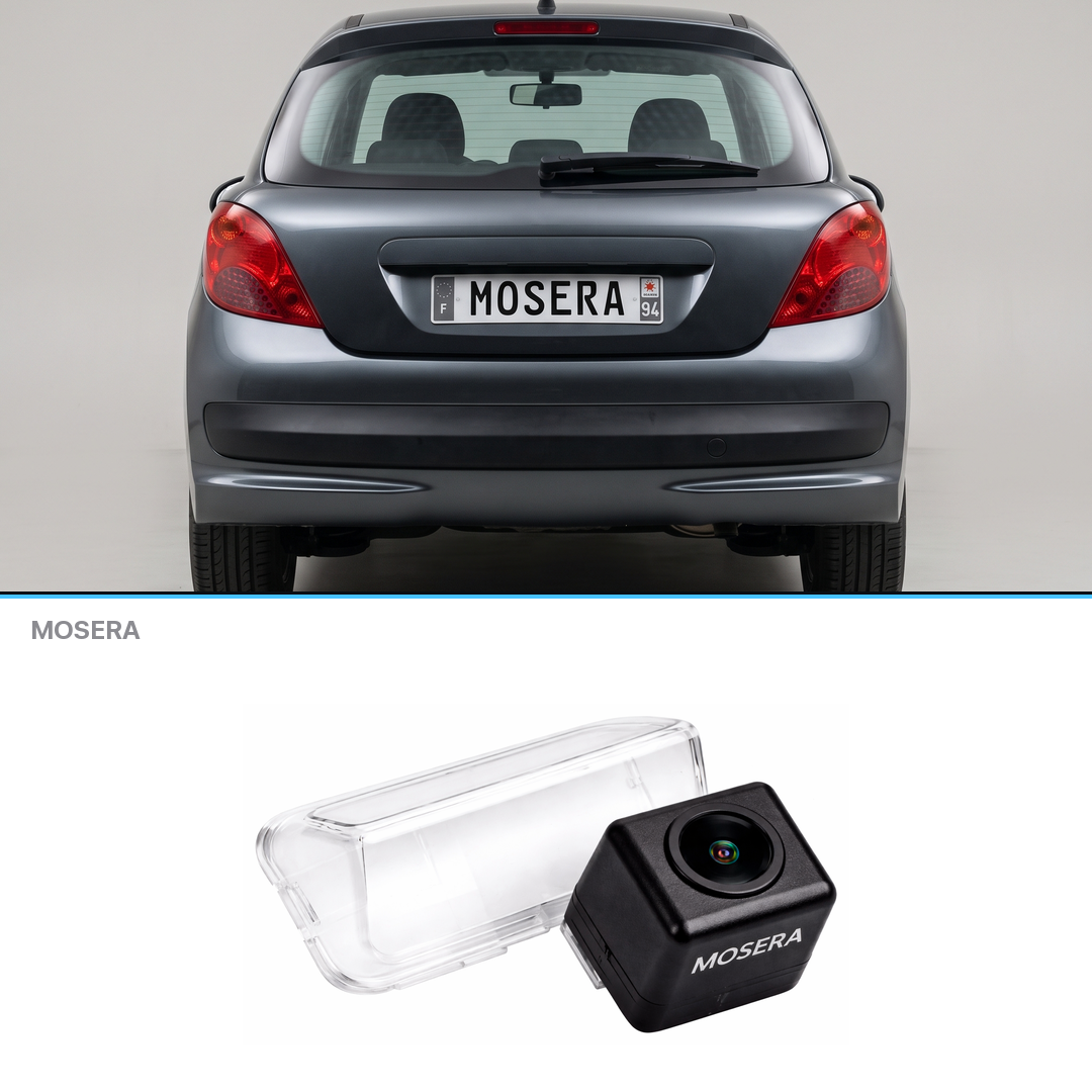 Cameră marșarier Peugeot 207 2008-2015 AHD 1080P/NTSC MOSERA