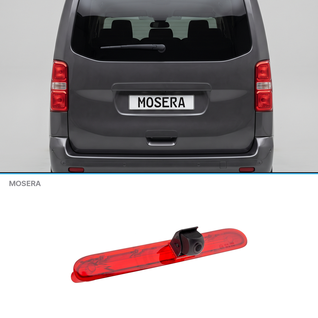 Cameră marșarier Peugeot Expert generația 3 2016+ pe stop AHD 1080P/NTSC MOSERA