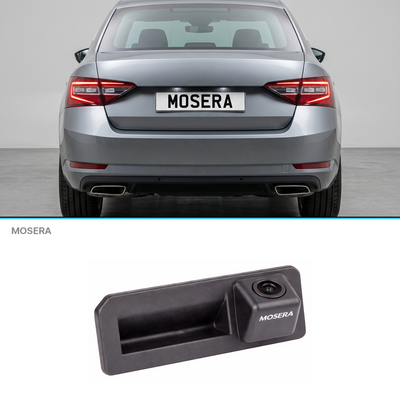 Cameră marșarier Skoda Superb 2013+ în mâner AHD 1080P/NTSC MOSERA