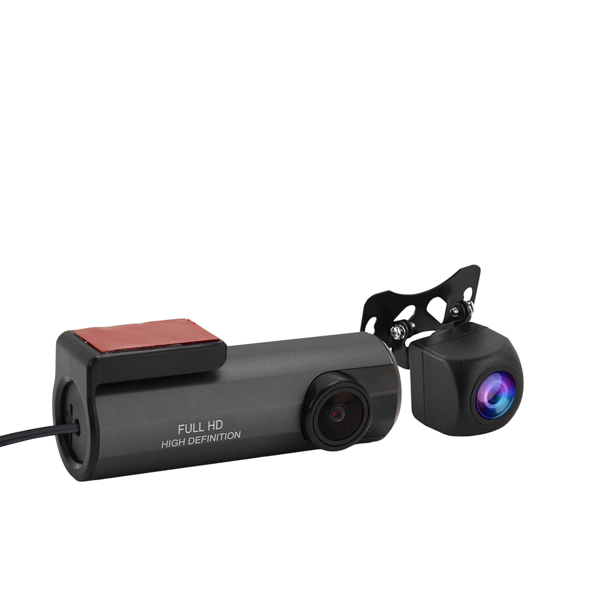 Cameră trafic DVR 1080P + Camera marșarier 720P, afișaj live pe multimedia și înregistrare pe SD - AD-BGCMDVRU2D