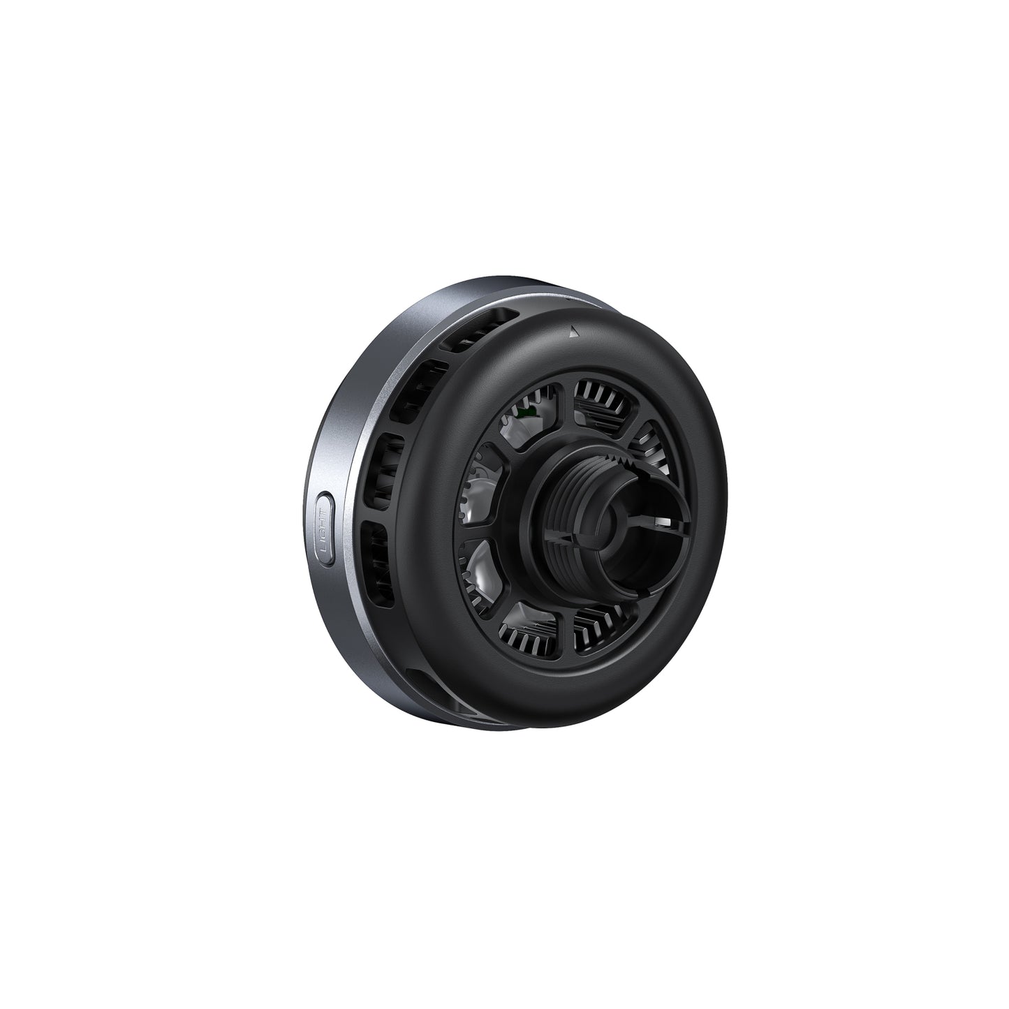 Suport Auto Magnetic pentru telefon cu Incarcare Wireless, MOSERA™ – Prindere Puternica, Indicator Luminos, Ventilator pentru Racire