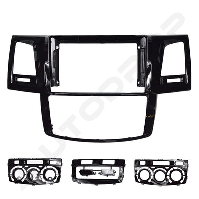 KIT Complet Rama Adaptoare + Cablaj Autodrop Toyota Hilux (2005-2014) pentru Navigatie Multimedia Android 9 inch
