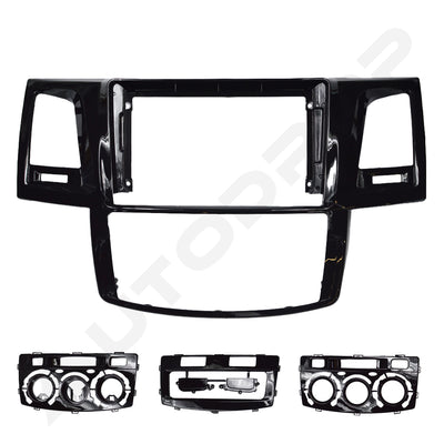 KIT Complet Rama Adaptoare + Cablaj Autodrop Toyota Hilux (2005-2014) pentru Navigatie Multimedia Android 9 inch