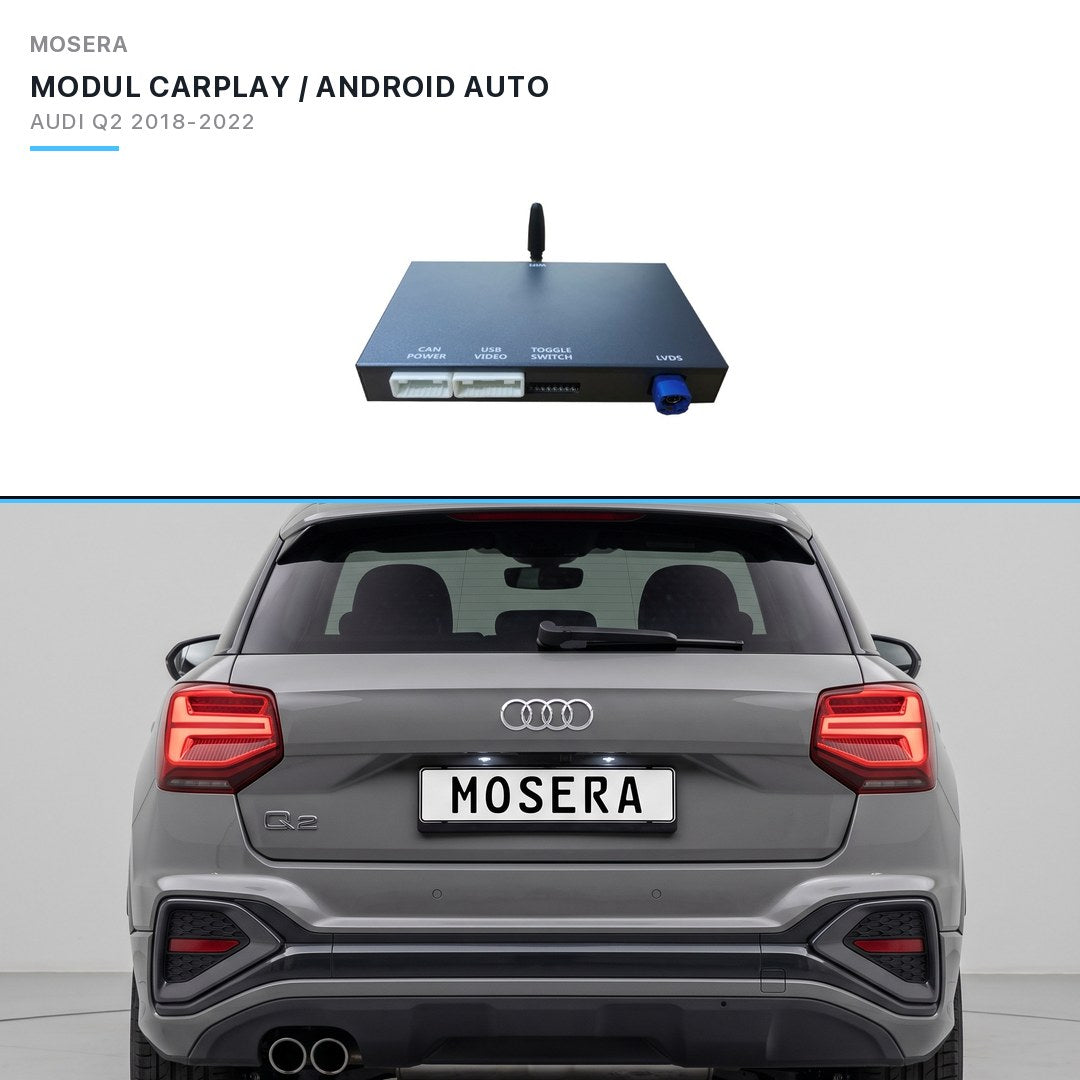 Modul CarPlay wireless & Android Auto Audi Q2 2018-2022 MIB | MOSERA