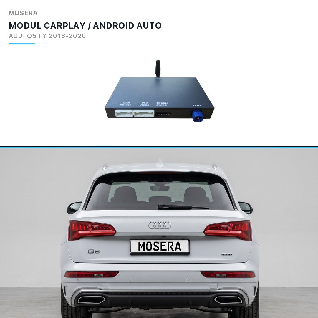 Modul CarPlay wireless & Android Auto Audi Q5 FY 2018-2020 MIB | MOSERA