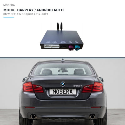 Modul CarPlay wireless & Android Auto BMW Seria 5 G30/G31 2017-2021 EVO | MOSERA