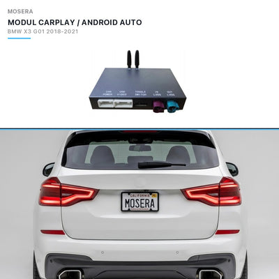 Modul CarPlay wireless & Android Auto BMW X3 G01 2018-2021 EVO | MOSERA