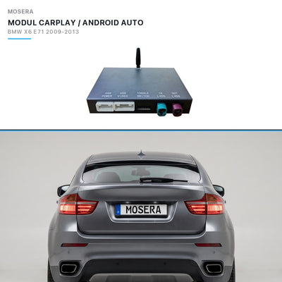 Modul CarPlay wireless & Android Auto BMW X6 E71 2009-2013 CIC | MOSERA