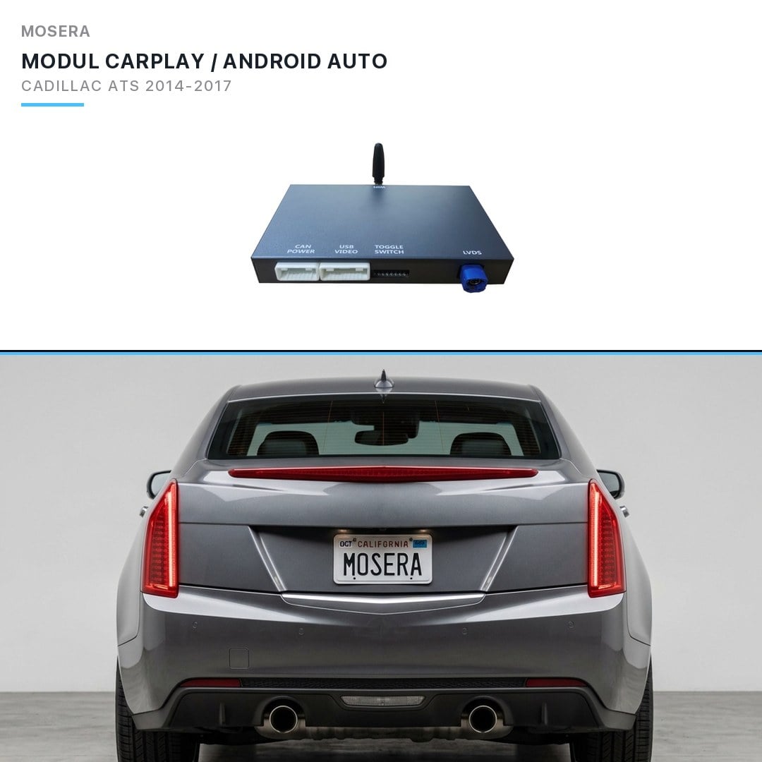 Modul CarPlay wireless & Android Auto Cadillac ATS 2014-2017 CUE 8" | MOSERA