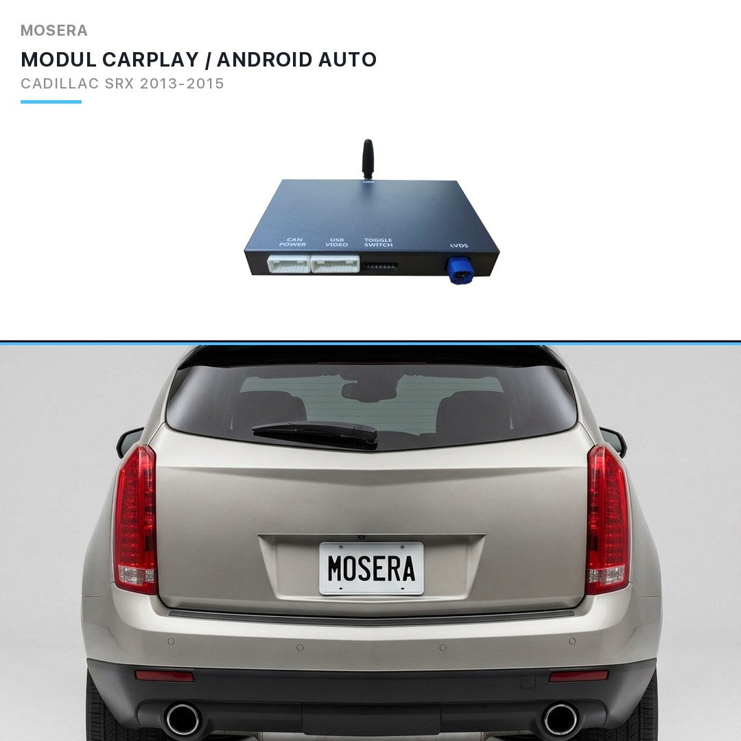 Modul CarPlay wireless & Android Auto Cadillac SRX 2013-2015 CUE 8" | MOSERA