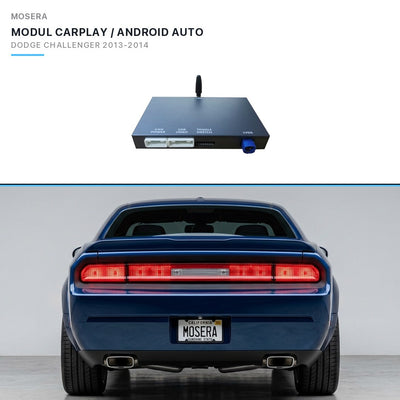 Modul CarPlay wireless & Android Auto Dodge Challenger 2013-2014 Uconnect 8.4" | MOSERA
