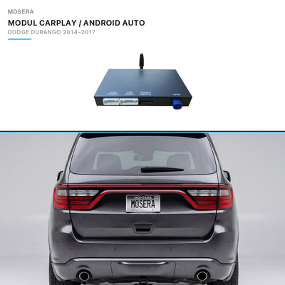 Modul CarPlay wireless & Android Auto Dodge Durango 2014-2017 Uconnect 8.4" | MOSERA