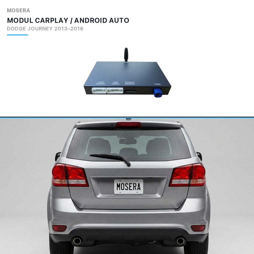 Modul CarPlay wireless & Android Auto Dodge Journey 2013-2016 Uconnect 8.4" | MOSERA