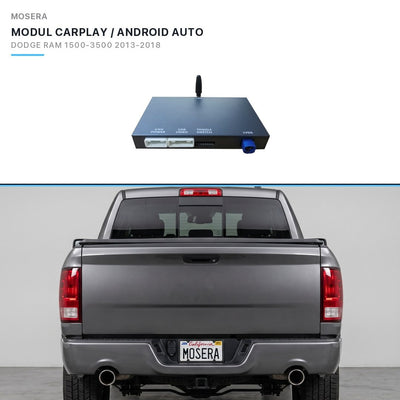 Modul CarPlay wireless & Android Auto Dodge RAM 1500/2500/3500 2013-2018 Uconnect 8.4" | MOSERA