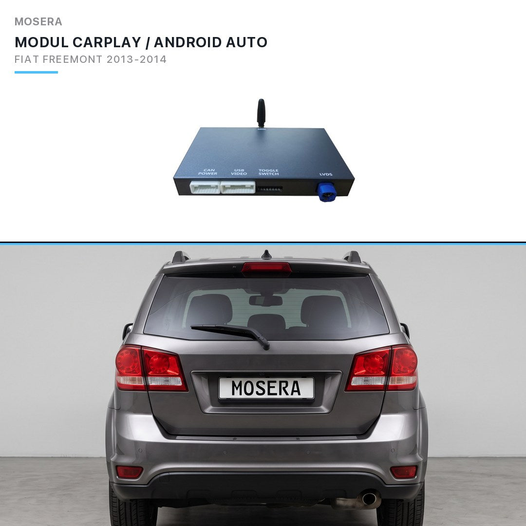 Modul CarPlay wireless & Android Auto Fiat Freemont 2013-2014 Uconnect 8.4" | MOSERA