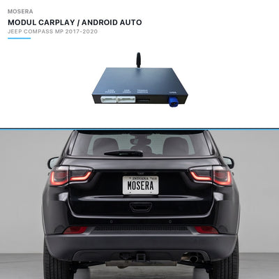 Modul CarPlay wireless & Android Auto Jeep Compass MP 2017-2020 Uconnect 8.4" | MOSERA