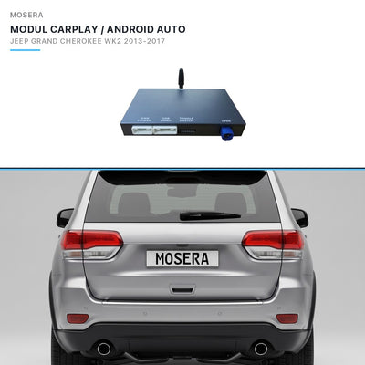 Modul CarPlay wireless & Android Auto Jeep Grand Cherokee WK2 2013-2017 Uconnect 8.4" | MOSERA