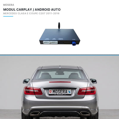 Modul CarPlay wireless & Android Auto Mercedes-Benz E-Class Coupe C207 facelift 2015-2016 NTG5.0 | MOSERA