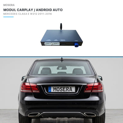 Modul CarPlay wireless & Android Auto Mercedes-Benz E-Class W212 facelift 2015-2016 NTG5.0 | MOSERA