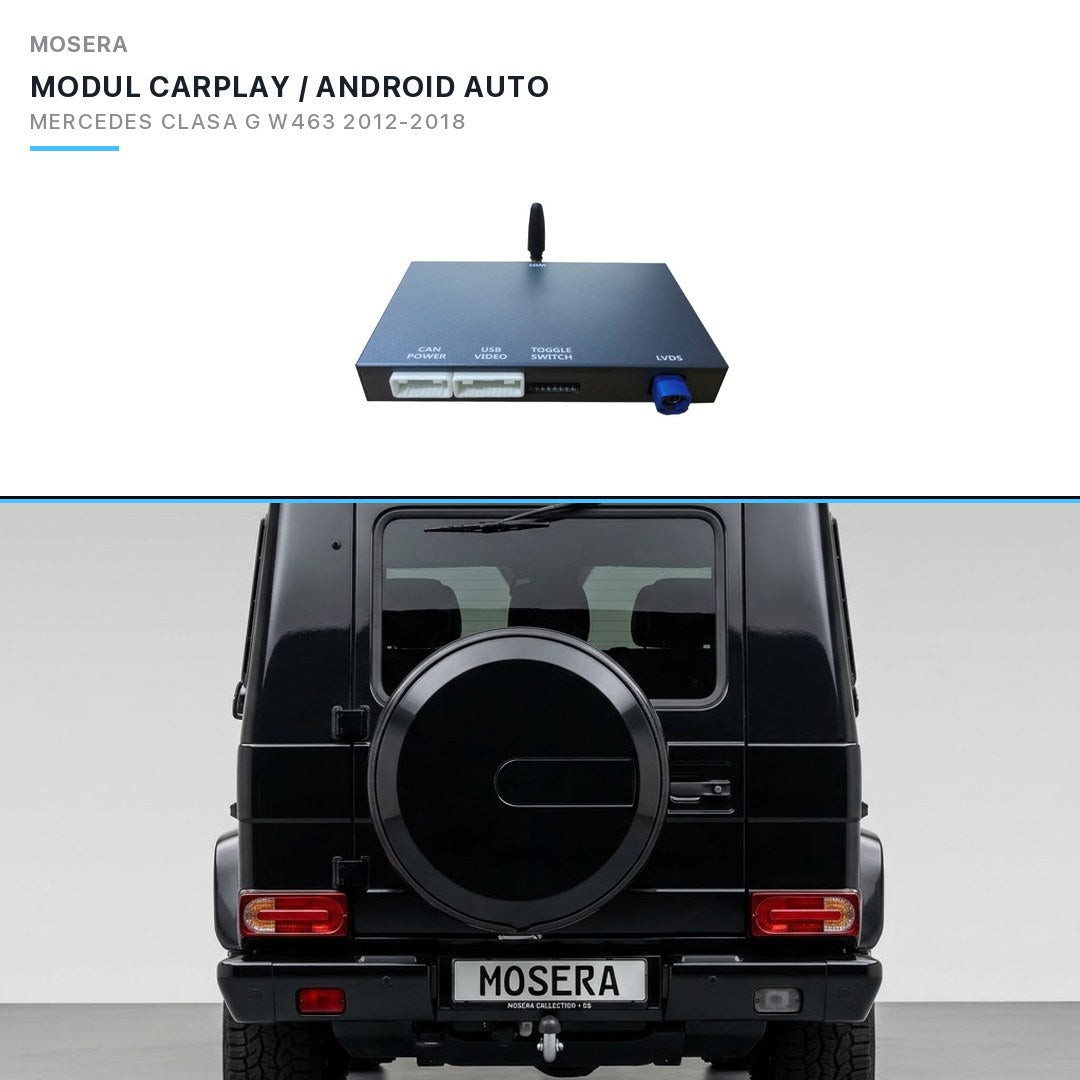 Modul CarPlay wireless & Android Auto Mercedes-Benz G-Class W463 2012-2015 NTG4.5 | MOSERA