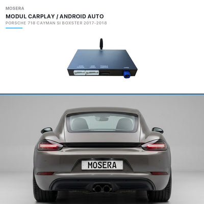 Modul CarPlay wireless & Android Auto Porsche 718 Cayman / Boxster 2017-2018 PCM 4.0 / MIB | MOSERA