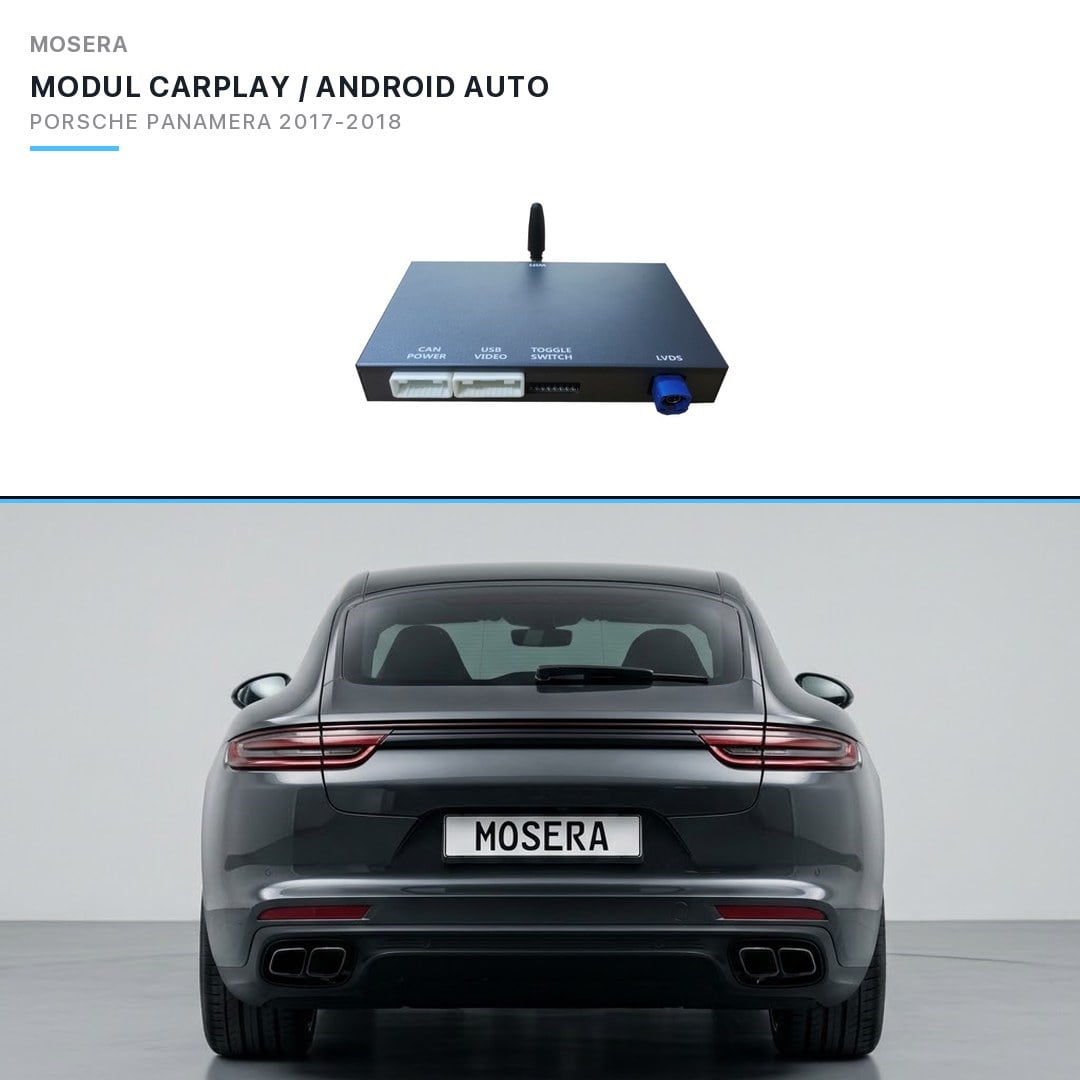 Modul CarPlay wireless & Android Auto Porsche Panamera 2017-2018 PCM 4.0 / MIB | MOSERA