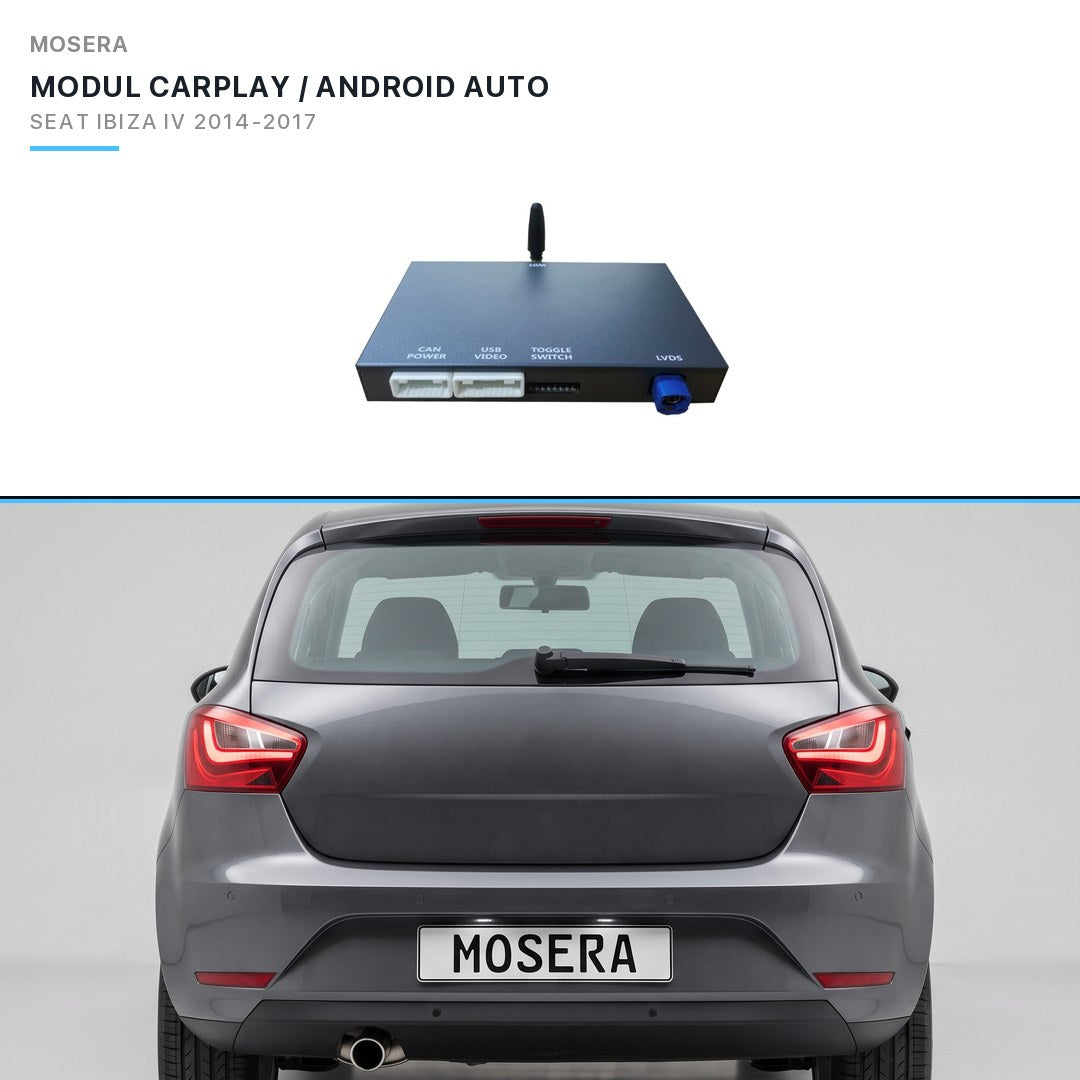 Modul CarPlay wireless & Android Auto Seat Ibiza IV 2014-2017 MIB | MOSERA