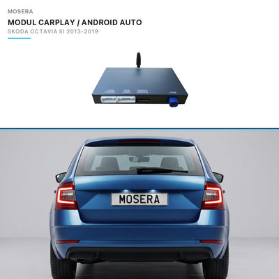 Modul CarPlay wireless & Android Auto Skoda Octavia III 2013-2019 MIB / MIB2 | MOSERA