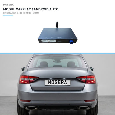 Modul CarPlay wireless & Android Auto Skoda Superb III 2015-2019 MIB2 | MOSERA