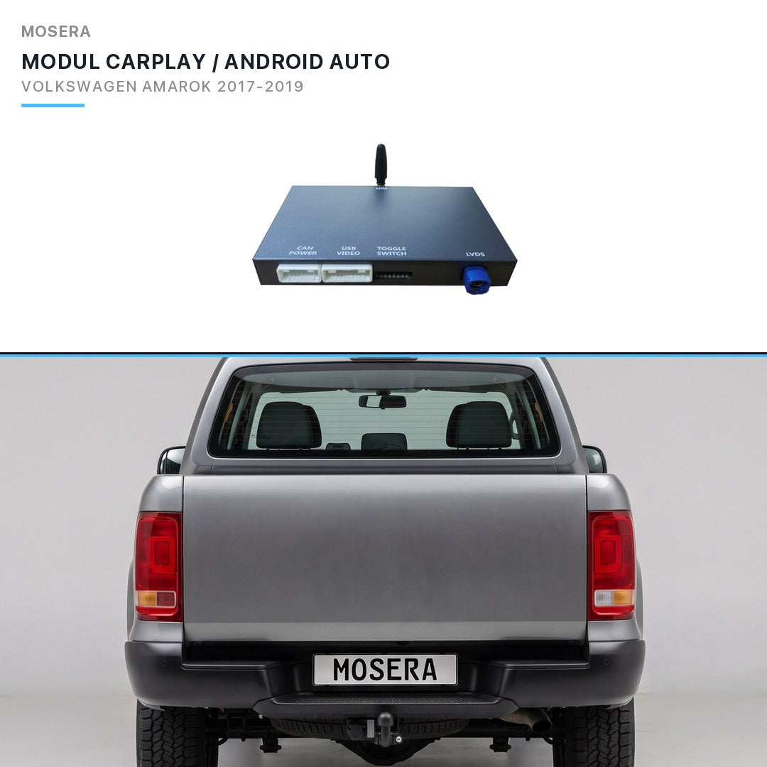 Modul CarPlay wireless & Android Auto Volkswagen Amarok 2017-2019 MIB | MOSERA