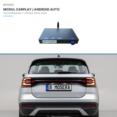 Modul CarPlay wireless & Android Auto Volkswagen T-Cross 2019-2021 MIB2 | MOSERA