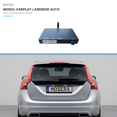 Modul CarPlay wireless & Android Auto Volvo V60 2015-2018 Sensus 7" | MOSERA
