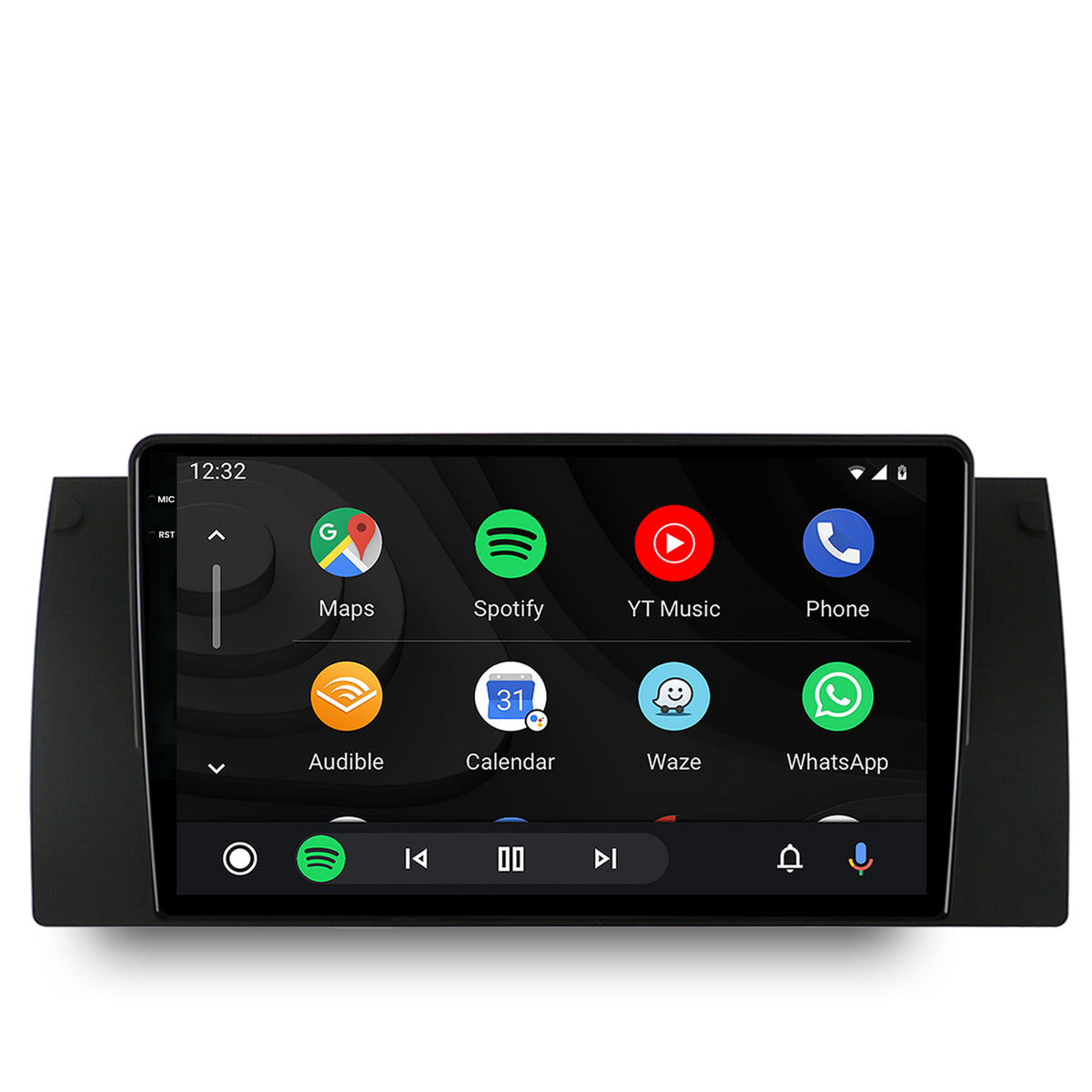 Navigatie 2K BMW E39/E53/E38, Android, S-Quadcore / 4GB RAM + 64GB ROM, 9.5 Inch - AD-BGS90042K+AD-BGRKIT396