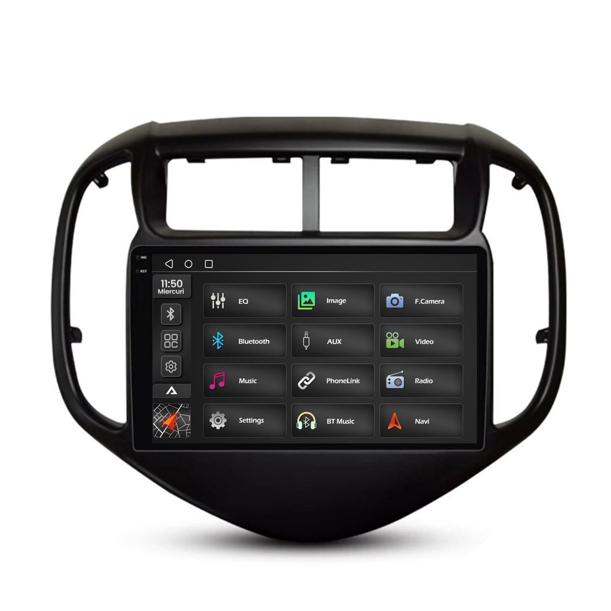 Navigatie 2K Chevrolet Aveo (2016-2021), Android, S-Quadcore / 4GB RAM + 64GB ROM, 9.5 Inch - AD-BGS90042K+AD-BGRKIT230
