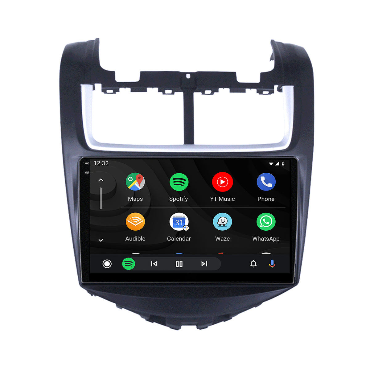 Navigatie 2K Chevrolet Aveo (2014-2017), Android, S-Quadcore / 4GB RAM + 64GB ROM, 9.5 Inch - AD-BGS90042K+AD-BGRKIT234