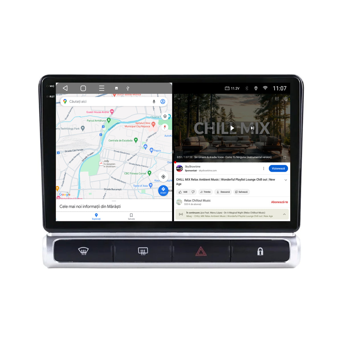 Navigatie 2K Citroen C3 High-V (2024+), Android, S-Quadcore / 4GB RAM + 64GB ROM, 9.5 Inch - AD-BGS90042K+AD-BGRKIT248