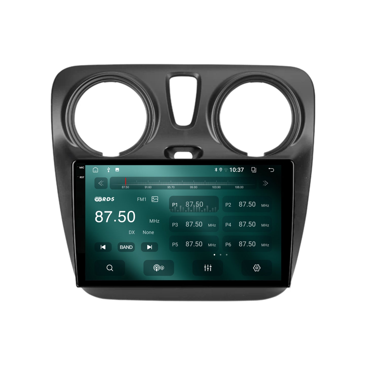 Navigatie 2K Dacia Dokker / Lodgy, Android, S-Quadcore / 4GB RAM + 64GB ROM, 9.5 Inch - AD-BGS90042K+AD-BGRKIT376V2